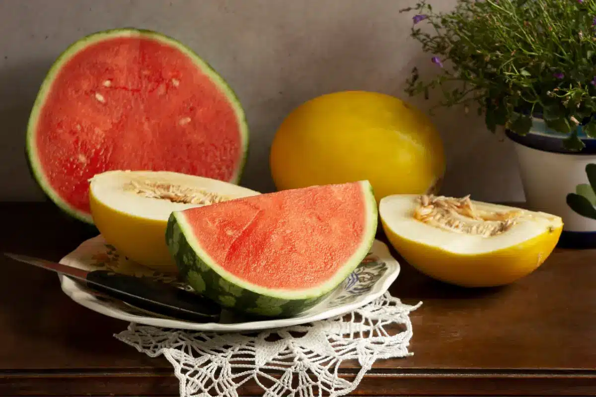 Beneficios del melón y la sandía